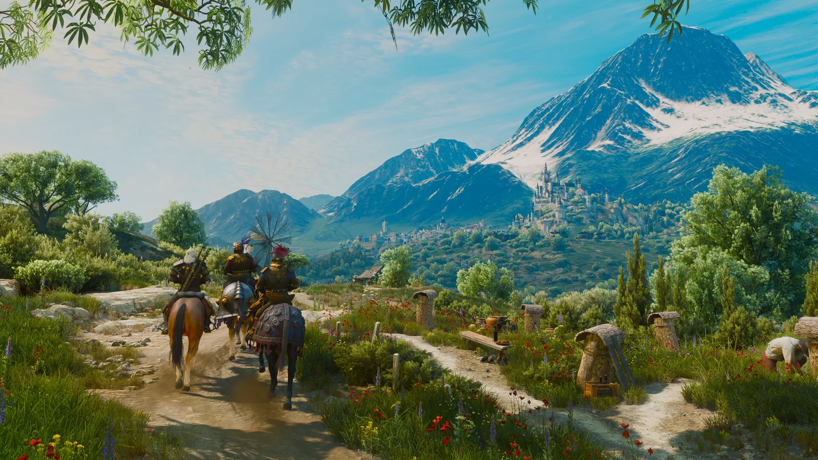 Official exploration screenshot used for the Witcher 3 leveling guide